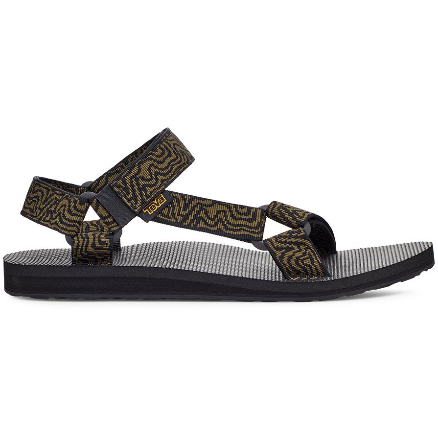 Teva Men's Original Universal Sandal Layered Rock Black/Dark Olive - 1004006-LRBDO