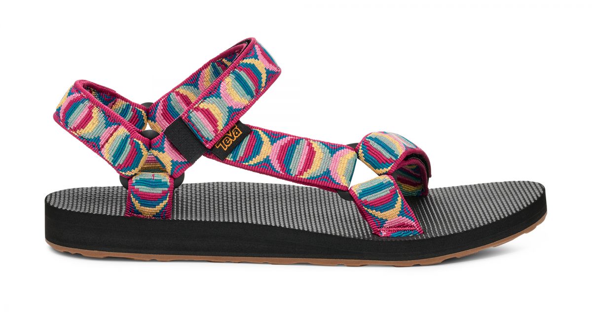 Teva Women's Original Universal Sandal Burst Blue Tile/Confetti - 1003987-BLTL