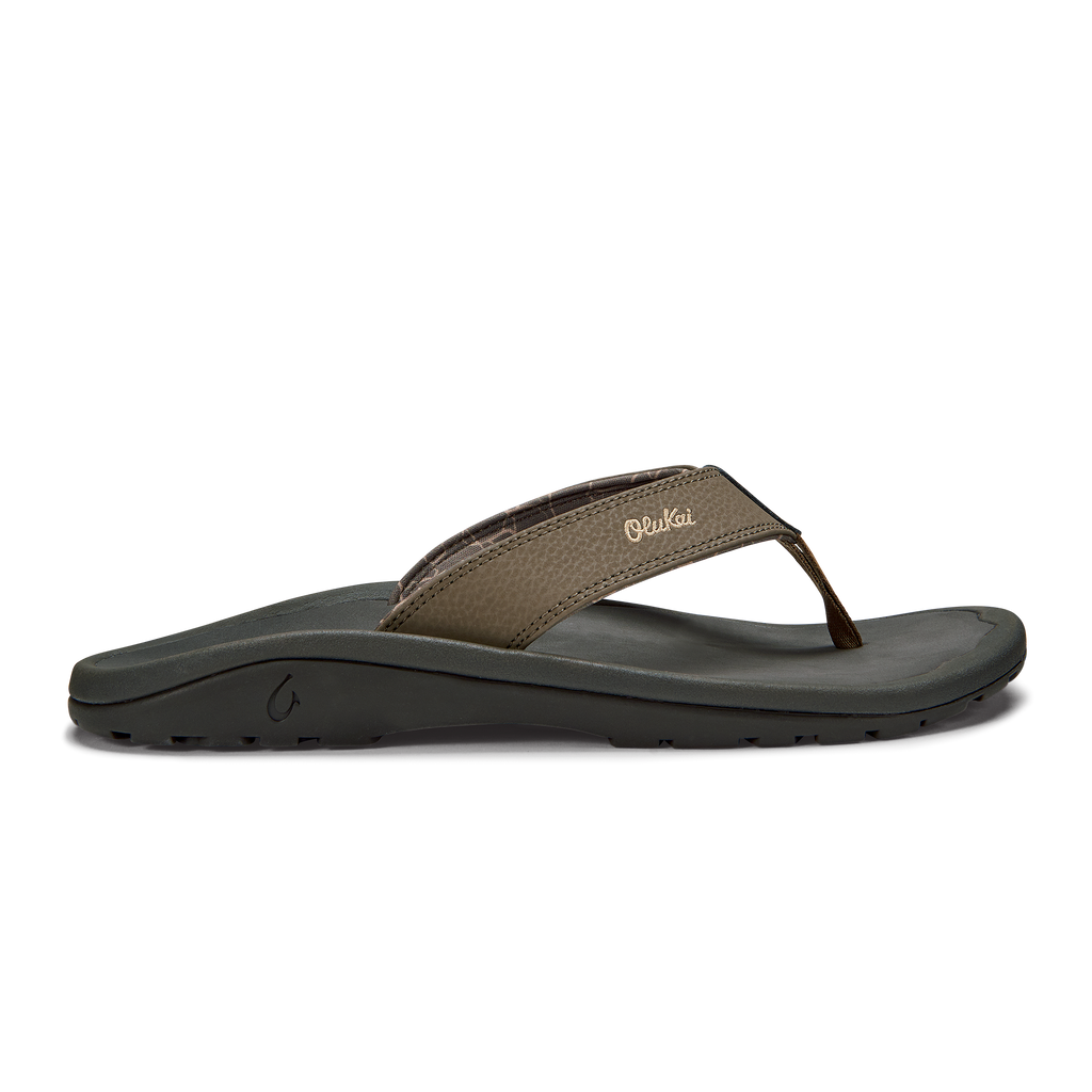 OluKai Men's Ohana Flip Banyon/Island Salt - 10110-BN4E