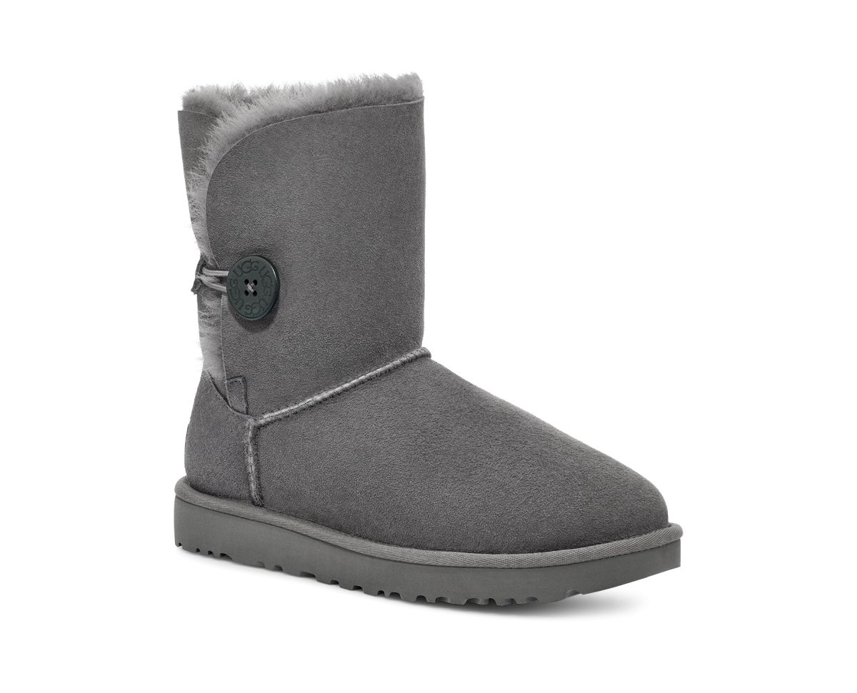 UGG Women's Bailey Button II Boot Grey - 1016226-GREY