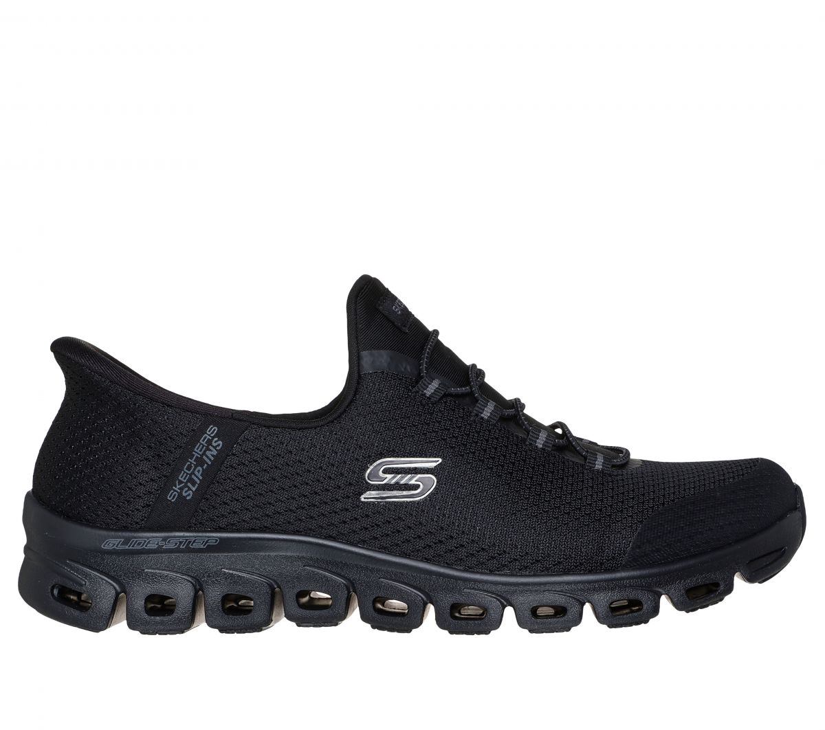 Skechers Women's Hands Free Slip-ins Glide-Step Pursuit Running Shoe Black - 104547