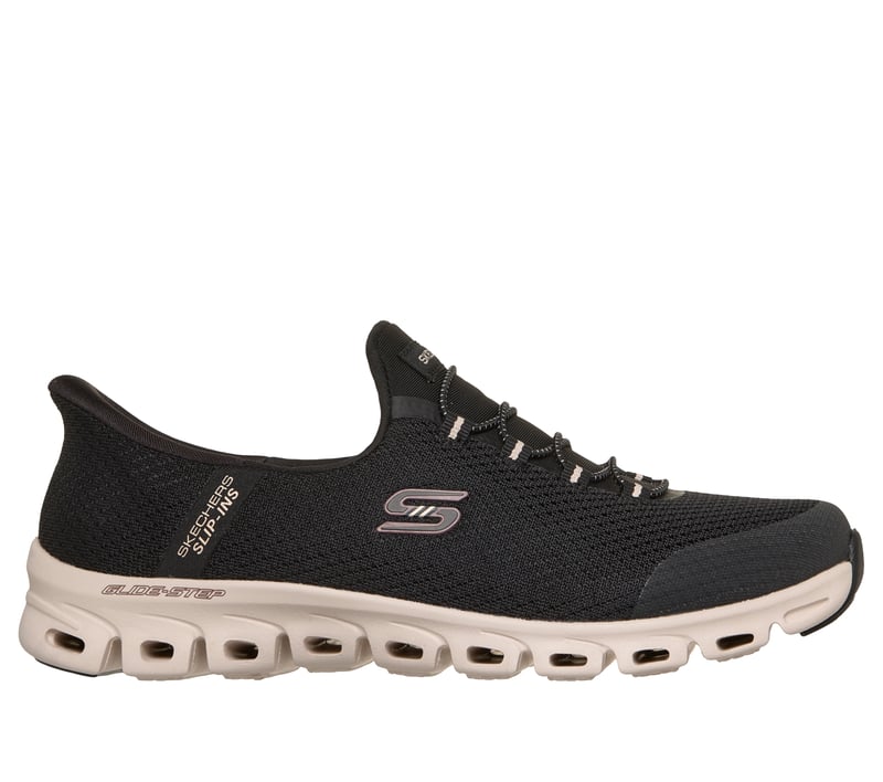 Skechers Women's Slip-Ins: Glide-Step - Vibey Slip-In Shoe Black/Natural - 104557-BKNT