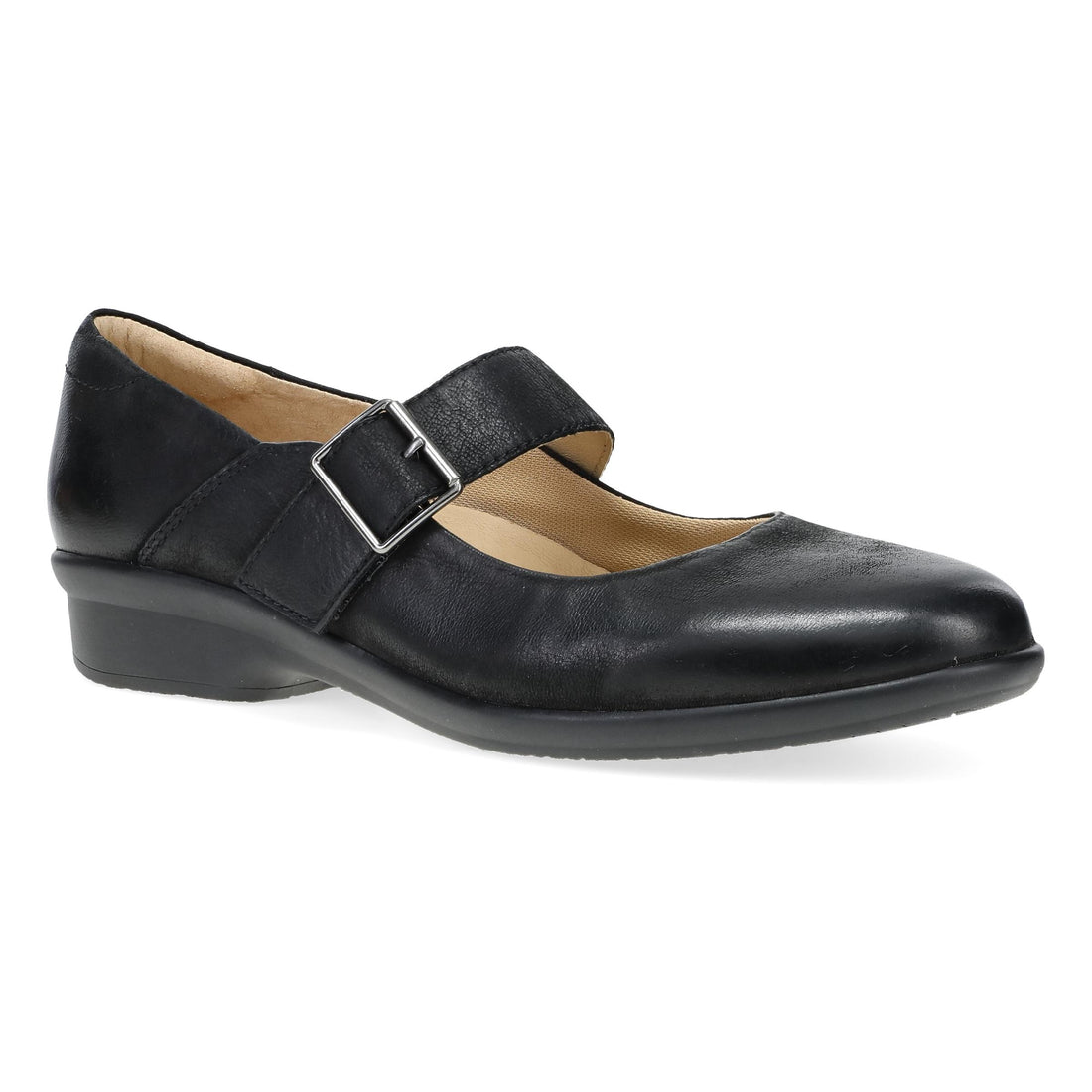 Dansko Women's Collette Mary Jane Black Burnished Nubuck - 10502020200