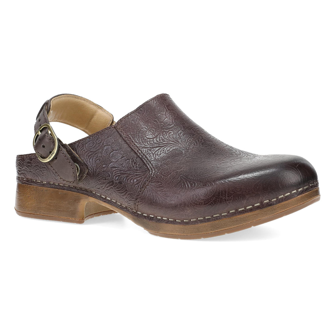 Dansko Women's Millie Chocolate Tooled Leather - 10702060600