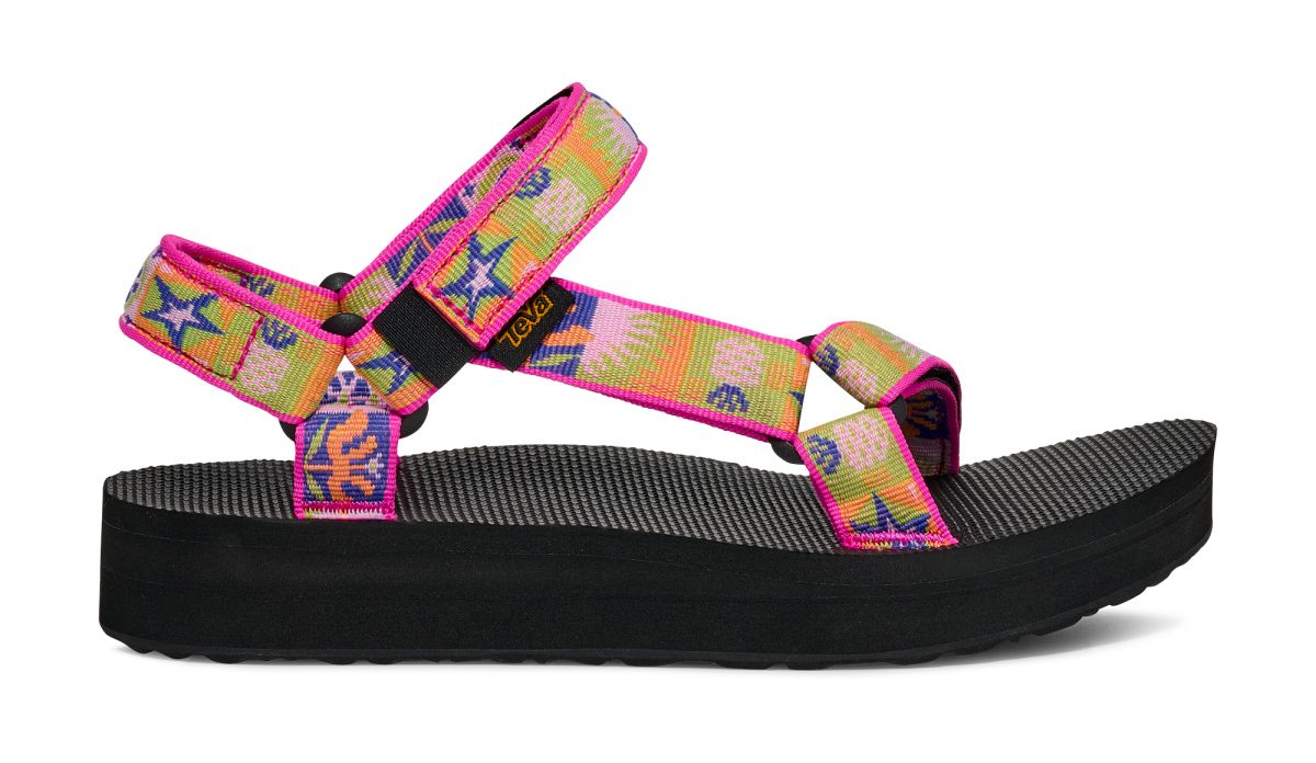 Teva Women's Midform Universal Sandal Vacation Neon Spring - 1090969-VTN