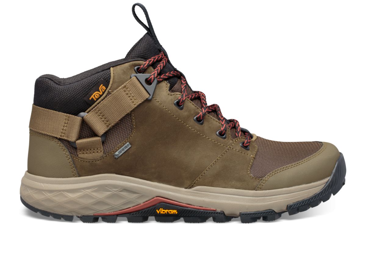 Teva Men's Grandview Mid Gore-Tex Hiking Shoe Dark Olive - 1106804-DOL