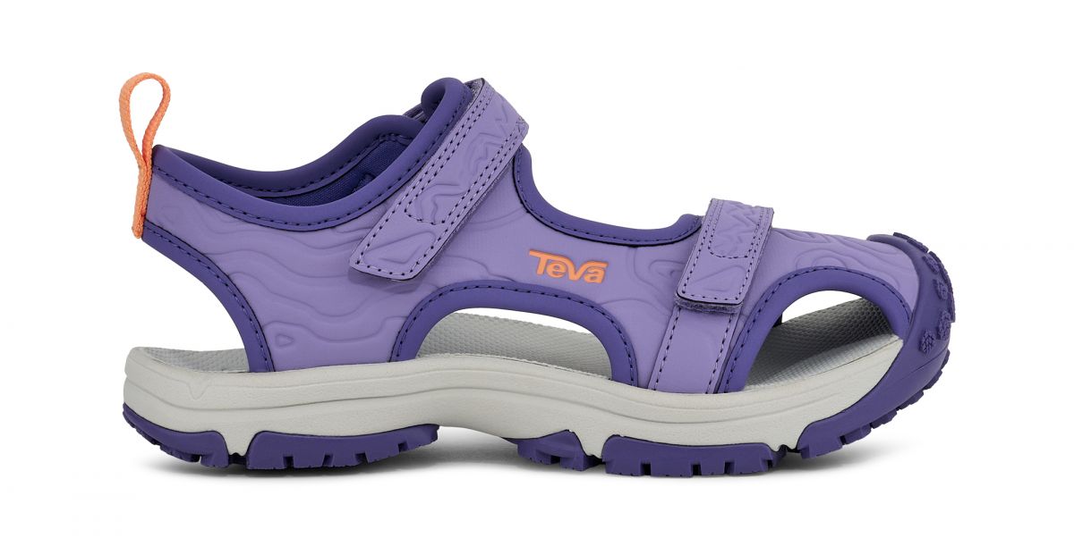 Teva Unisex Little Kid's Toachi Hydratrek Water Sandal Purple Multi - 1164670C-PLMT