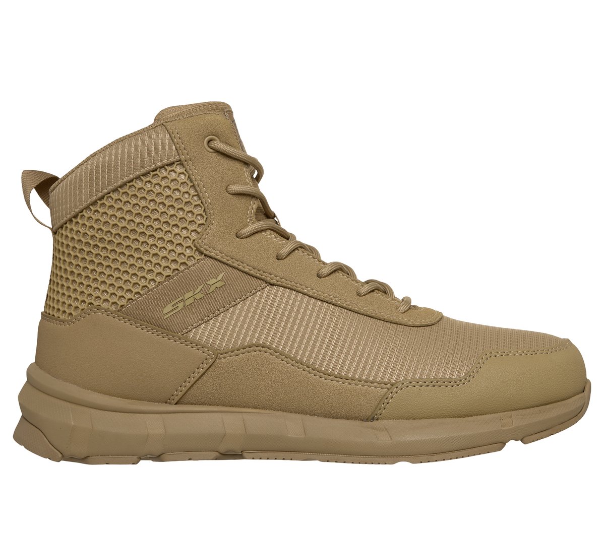 SKECHERS WORK Men's 6" Work: Terradraft SR Soft Toe Tactical Work Boot Camel - 200421-CML