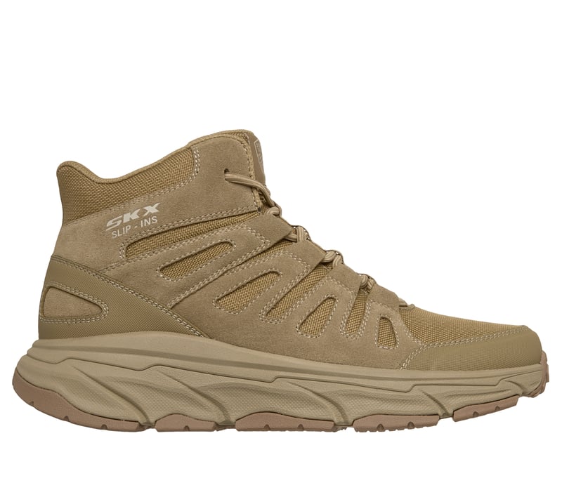 Skechers Men's 6 Inch Hands Free Military & Tactical Boot, CML, 13
