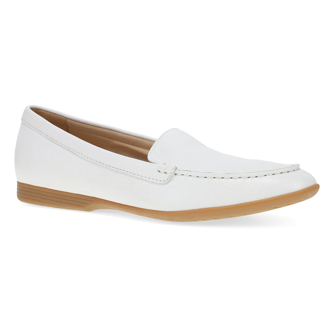 Dansko Women's Lorri Loafer White Milled Leather - 2043000300
