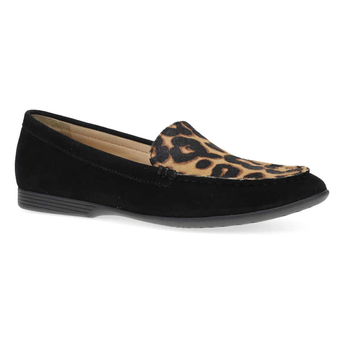 Dansko Women's Lorri Black/Leopard Suede - 2043360200
