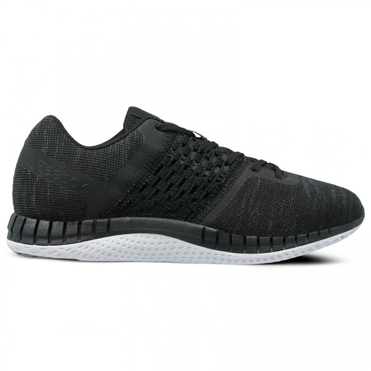 Reebok Men's Print Run Distance Running Shoe Black/Alloy/White - CN0411