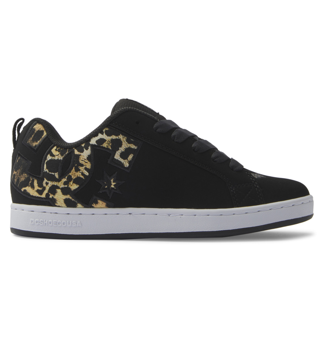 DC Shoes Women's Court Graffik Shoes Black/M Gold - 300678-BMG