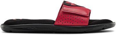 Under Armour Men's Ignite VI Slide Slides Black/Red/Red - 3022711-001