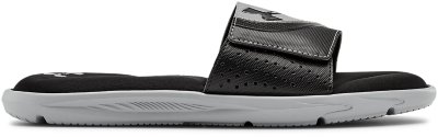 Under Armour Men's Ignite VI Slide Slides Black/Steel/Black - 3022711-002
