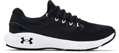 Under Armour Women's UA Charged Vantage Running Shoes Black/White/Black - 3023565-001
