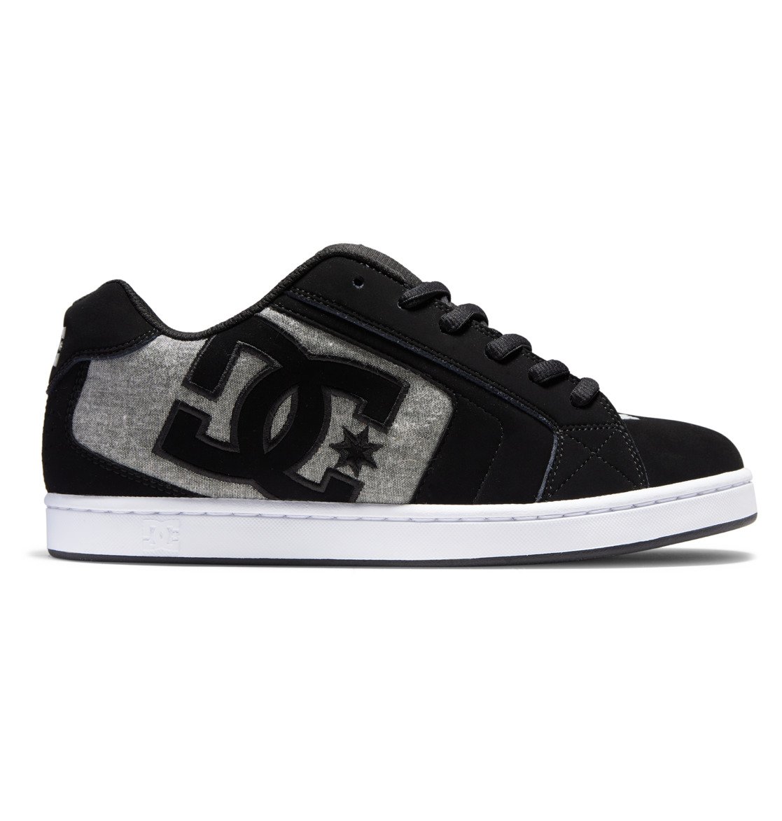 DC Shoes Men's Net Shoes Black/Grey/Grey - 302361-XKSS