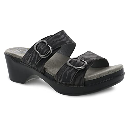 Dansko Women's Sophie Black Zebra Stripe - 9841480200
