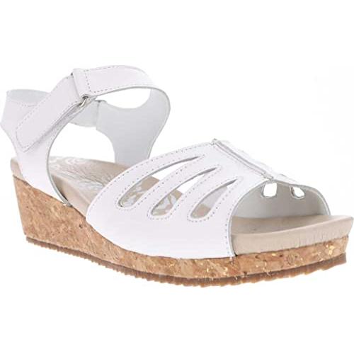 Propet Women's Maya Wedge Sandal White - WSX173LWHT