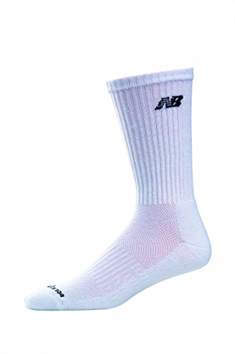 New Balance Women's 6 Pack Core Cotton Crew Socks