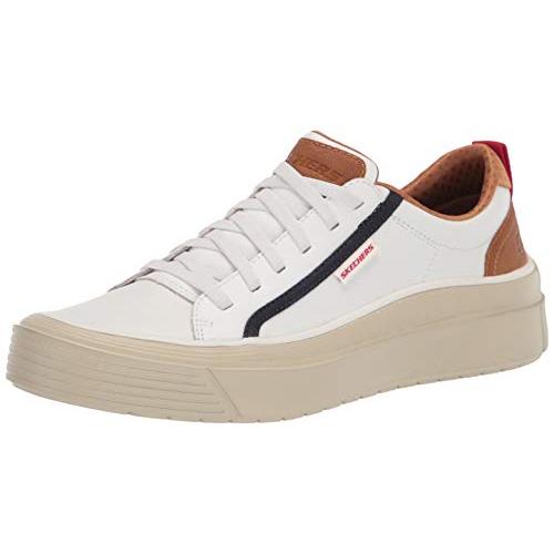 Skechers USA Men's Low Profile Lace Slip on Sneaker