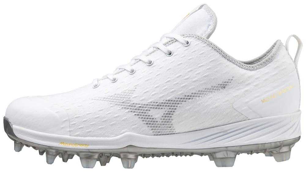 Mizuno Men's Dominant 4 TPU Molded Baseball Cleats White - 320670.0000