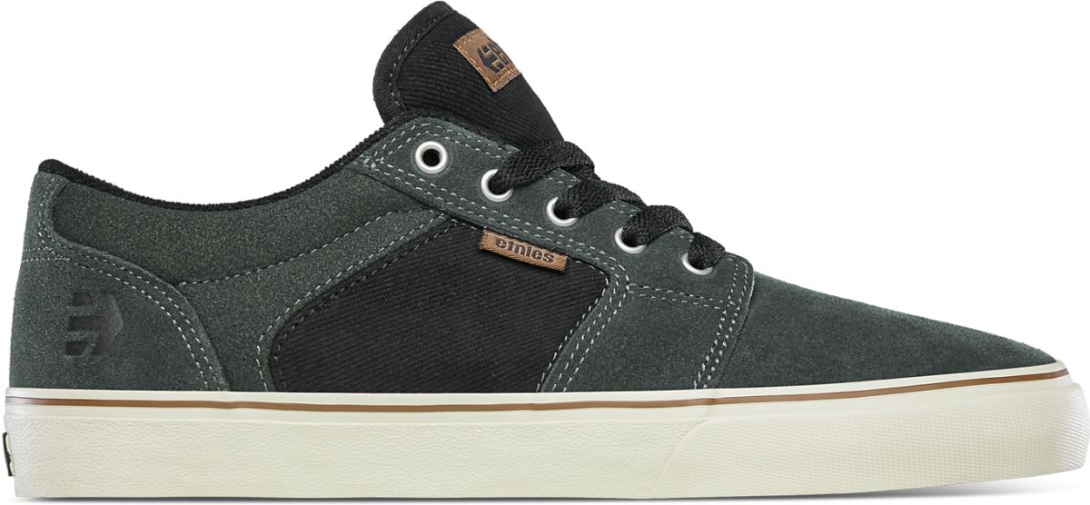 Etnies Men's Barge LS Skate Shoe Green/Black - 4101000351-310