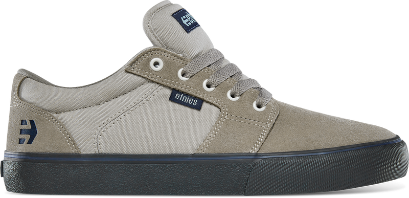 Etnies Men's Barge LS Skate Shoe Warm Grey/Black - 4101000351-391