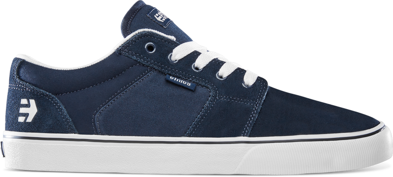 Etnies Men's Barge LS Skate Shoe Navy/White/Blue - 4101000351-474