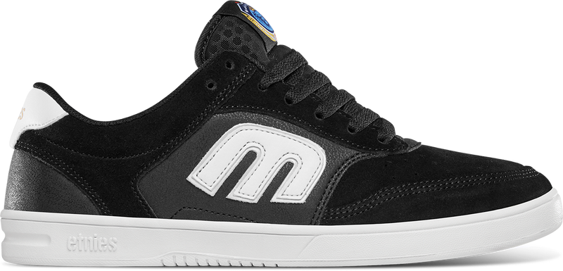 Etnies Unisex The Aurelien Skate Shoe Black/White - 4102000151-976