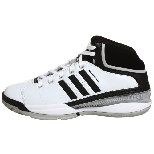 adidas Men's TS Lightswitch Player Basketball Shoe,White/Black/Silver,10.5 M