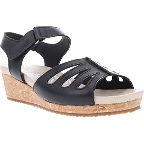 Propet Women's Maya Wedge Sandal Black - WSX173LBLK