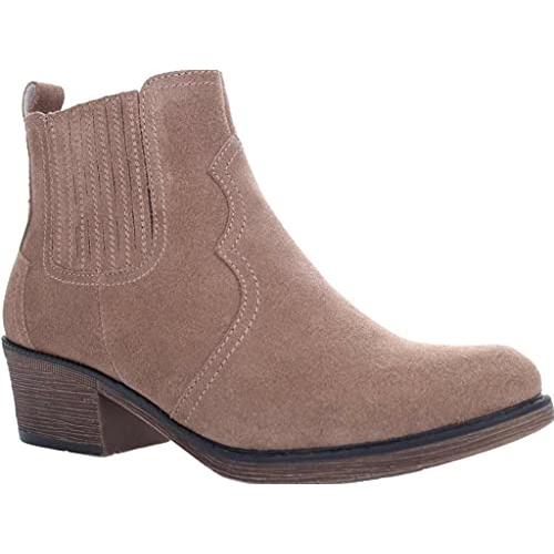 Propet Women's Reese Ankle Boot Frappe Suede - WFX145LFRP