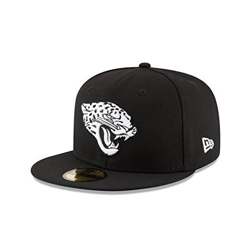New Era Adult Men NFL Black with White 59FIFTY