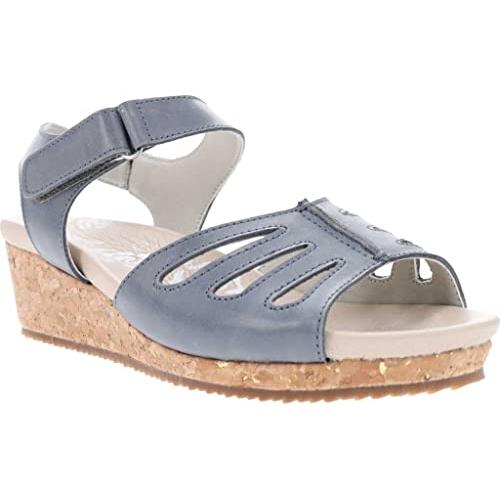 Propet Women's Maya Wedge Sandal Blue - WSX173LBLU