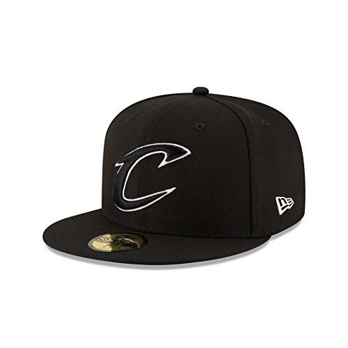 NBA Black & White 59Fifty Fitted Cap