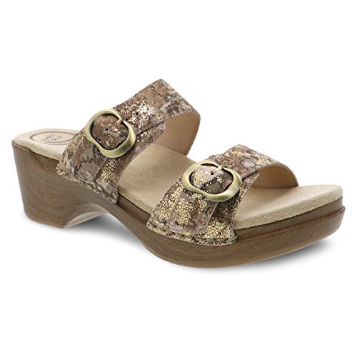 Dansko Women's Sophie Taupe Metallic Leather - 9841202200