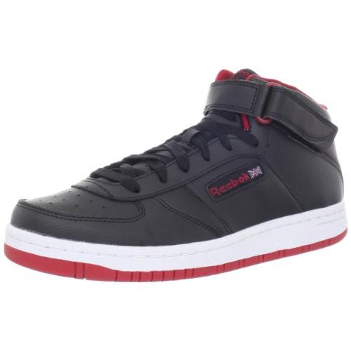 Reebok Men's Reeamaze Mid Sneaker Black/Excellent Red/White - J95642