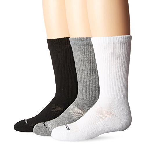 New Balance Kids Unisex 3 Pack Crew Socks