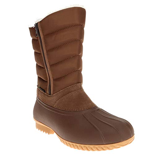 Propet Women's Illia Snow Boot Pinecone Nylon/Suede - WBX035NPNC