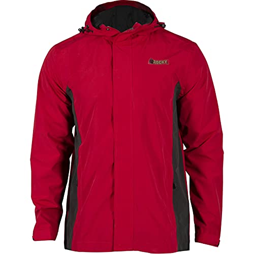 Rocky Men's ProHunter Rain Jacket with Hood Blaze Orange - HW00241-BLZ