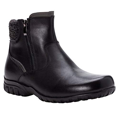 Propet Women's Darley Ankle Boot Black Leather - WFV055LBLK