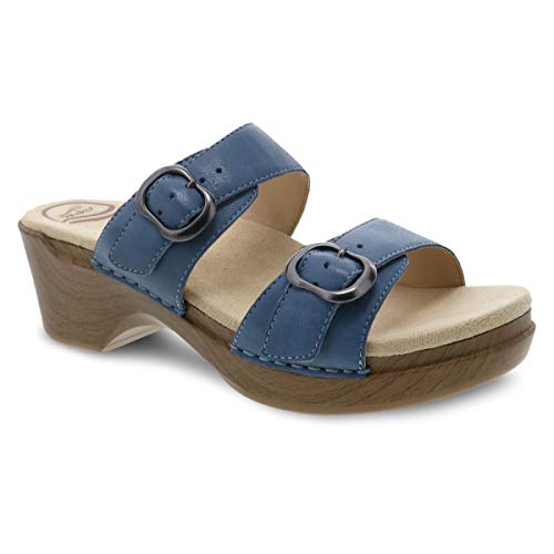 Dansko Women's Sophie Blue Burnished Milled Leather - 9841892200