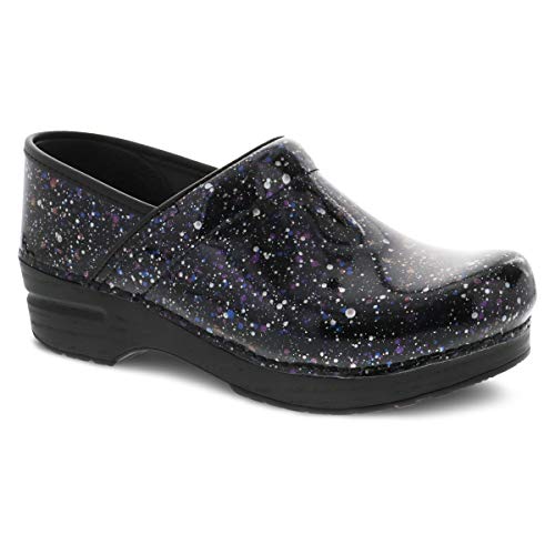 Dansko Women's Professional Clogs Colored Dots Patent Leather - 706410202