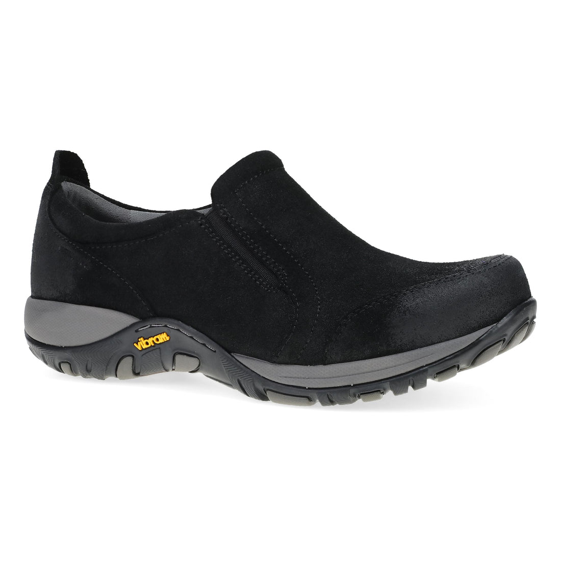 Dansko Women's Pippy Wide Black Waterproof Burnished Suede - 4366020200