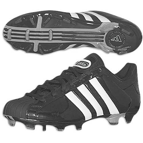 Adidas Men's Superstar 2G TRX Low Cleats Black/White/Silver - 547528