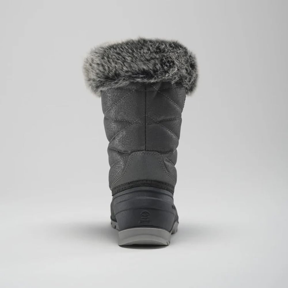 Kamik Momentum 3 Insulated Snow Boots - Waterproof Winter Boots for Women - Warm Womens Winter Shoes - Non-Slip Outsole - 40°F Temperature Rating - Bungee Lacing