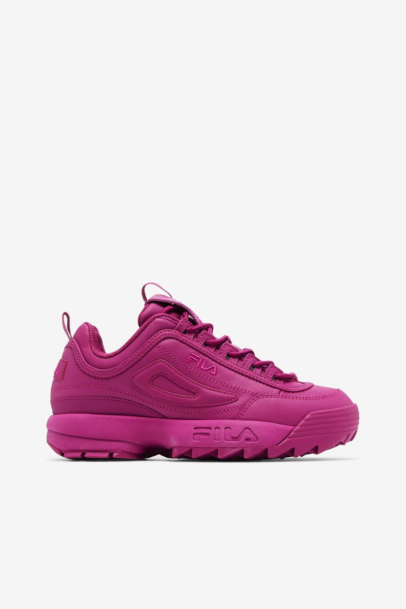 FILA Women's Disruptor II Sneaker Festival Fuchsia/Festival Fuchsia/Festival Fuchsia - 5XM01763-501