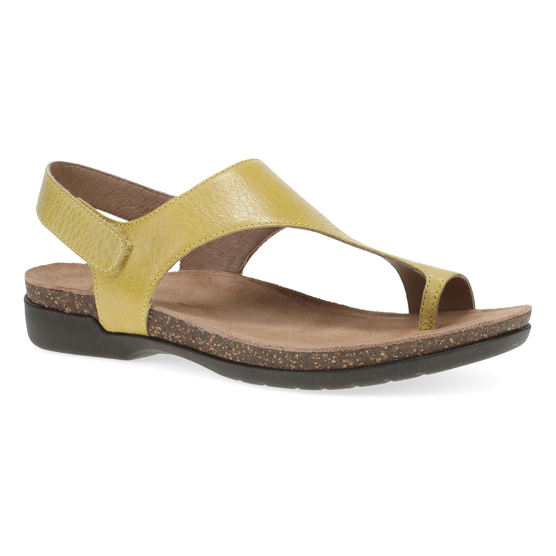 Dansko Women's Reece Sandal Lemonade Leather - 6024475300