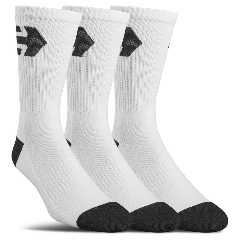 Etnies Men's Direct 2 Socks White (3 pairs) - 4140001317-100